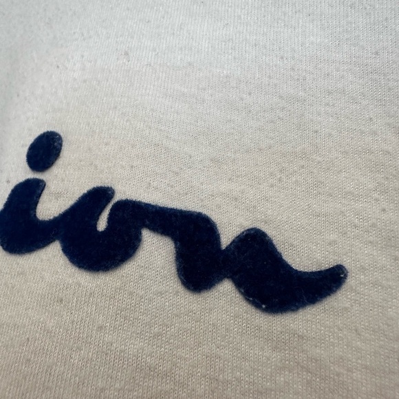 Champion 90s Mens XL White Felt Logo Applique Short Sleeve Casual Grunge. - Picture 12 of 13